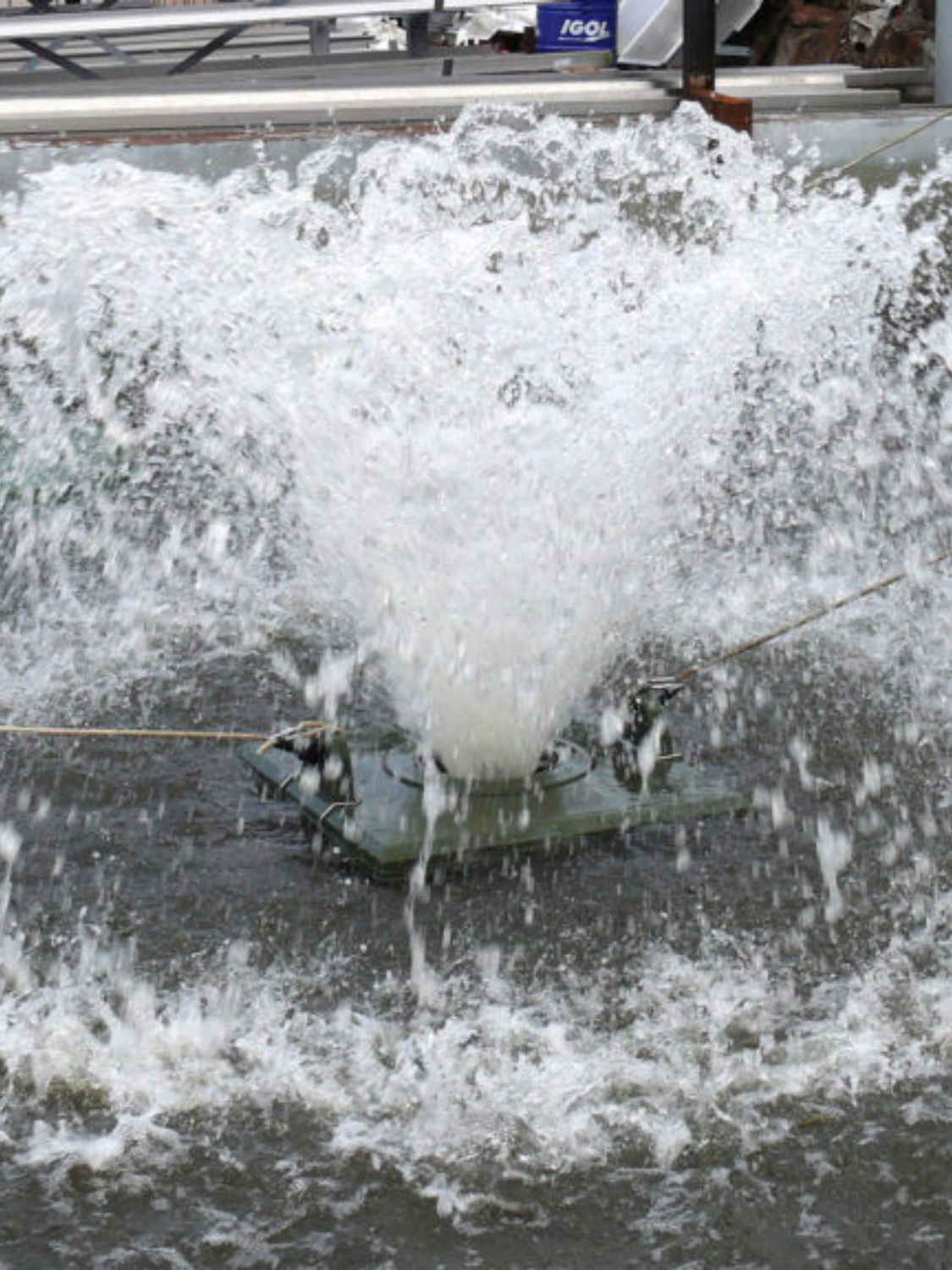 FLOSUB - Zoom Aérateur pour lac,étang et plan d'eau
